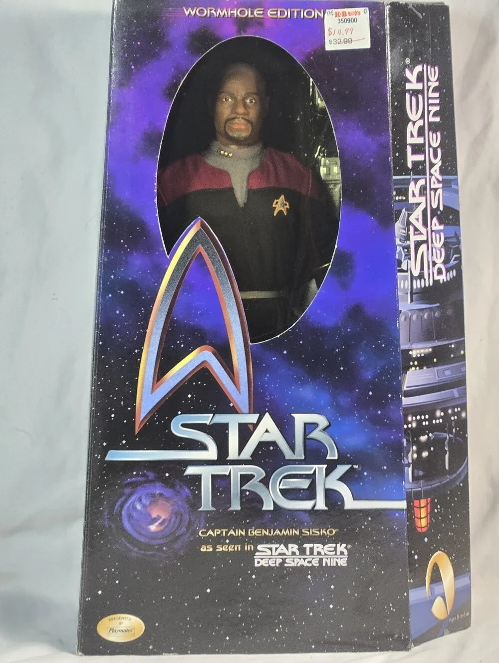 Vintage 1999 Star Trek DS9 Captain Benjamin Sisko 12